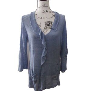 Carson Linen Sweater Knit Top